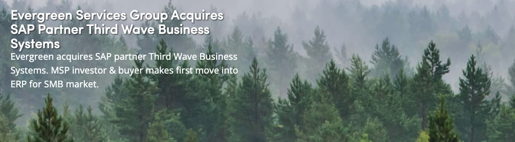 Evergreen acquires Third Wave Business Systems